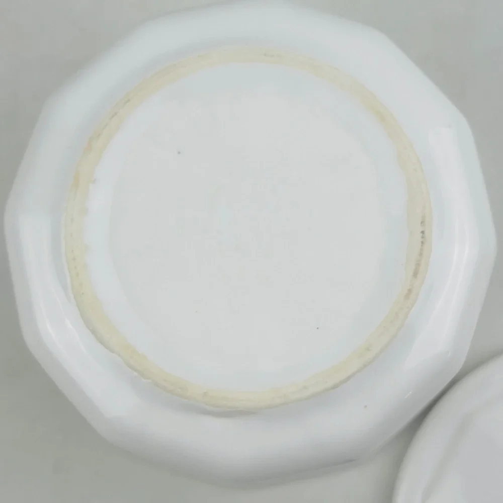 Pfaltzgraff Heritage White Butter Tub & Lid Stoneware Lidded Dish Storage USA‎